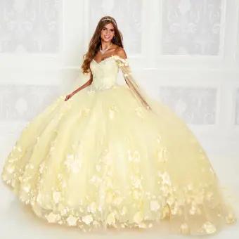 Princesa by Ariana Vara Style #PR22021NL #22 Blush/Champagne thumbnail