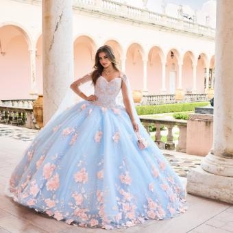 Princesa by Ariana Vara Style #PR22021NL #7 Blush/Champagne thumbnail