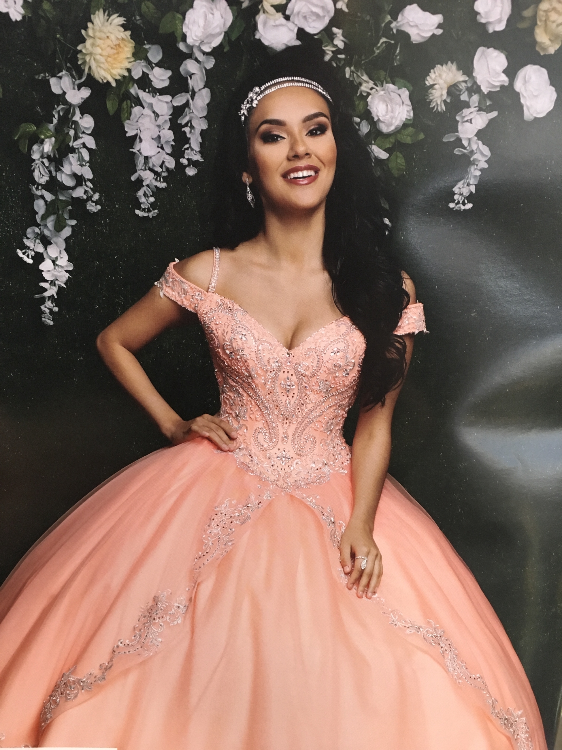 Orange Quinceanera Dresses